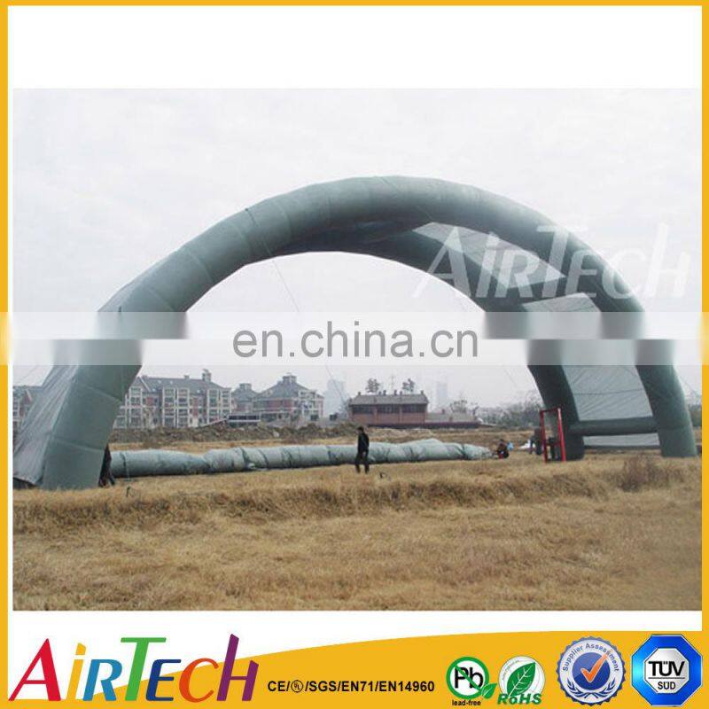 Giant inflatable paintball field for adults