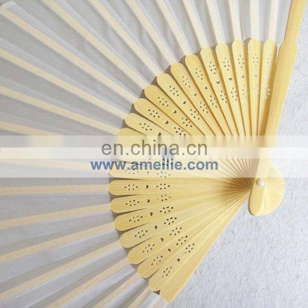 Amelie Customized Silk Hand Fan Wedding