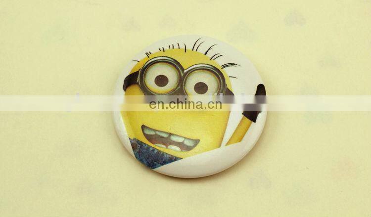 Custom round button pin badge/Animated tin badge/Funny tin badge