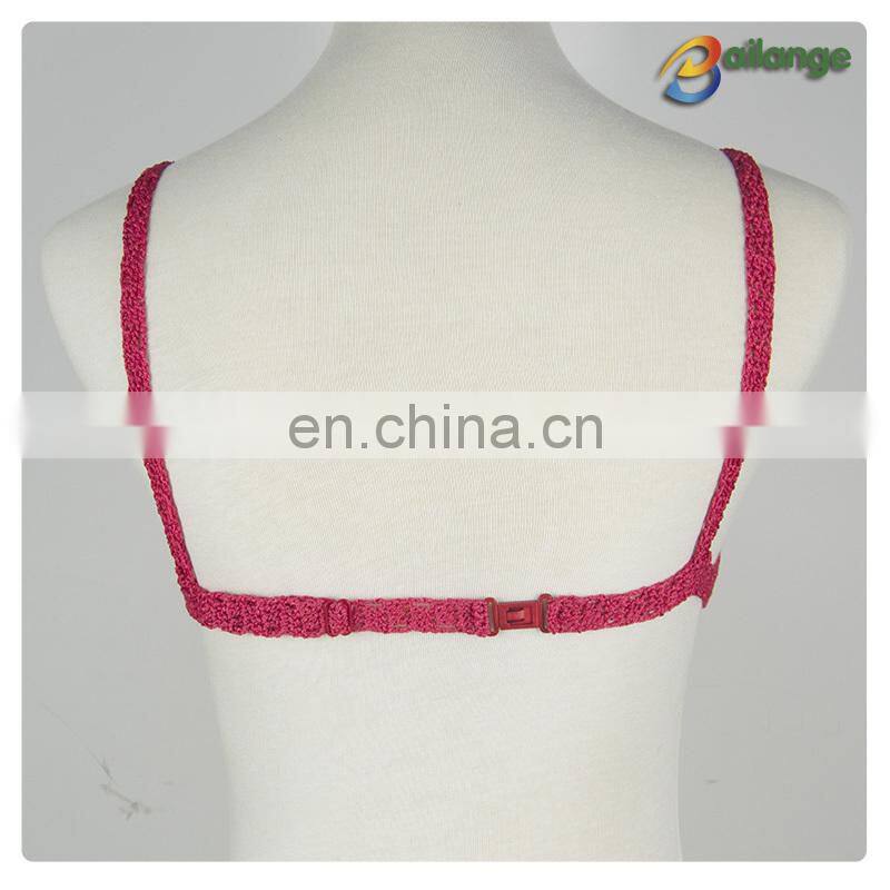 Bailange 2016 Newest unique crochet bra Women bra Sports bra unlined bikini swimwear