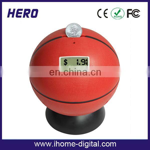 Brand new money saving boxes for adults coin counter for promotion