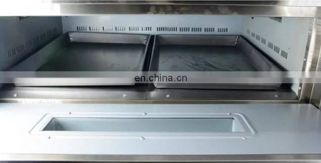 Industrial Single Deck Double Trays Bread Baking Gas Oven For Sale