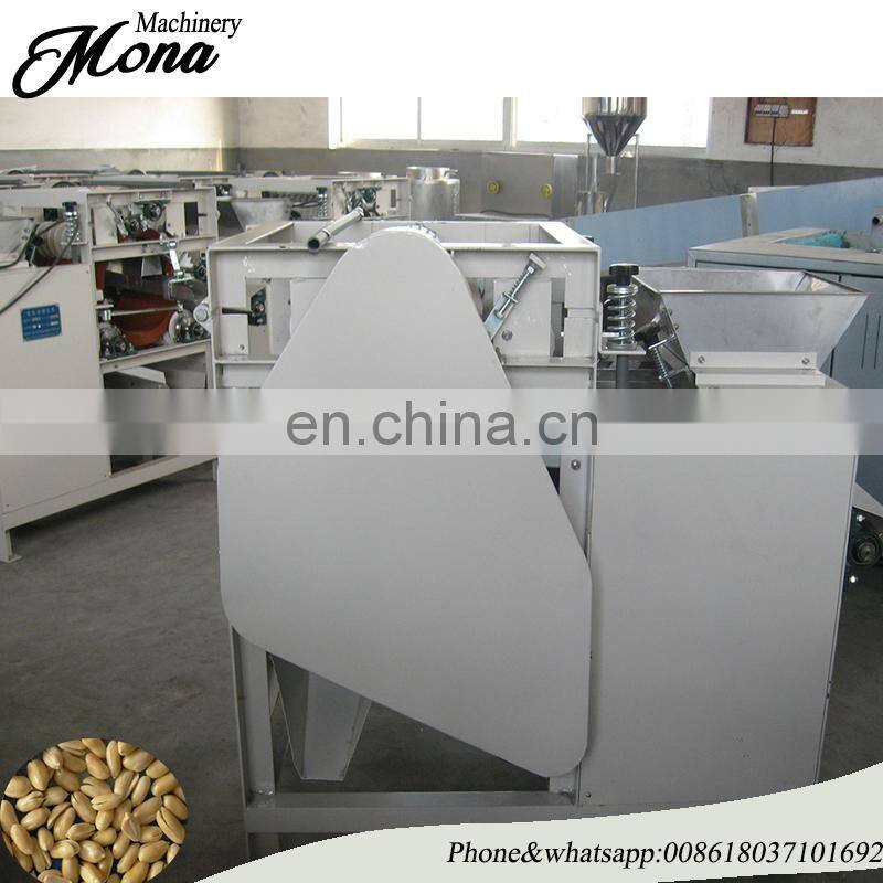 Stainless steel wet peanut bean soybean almond peeling machine