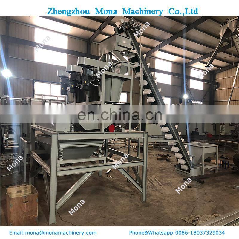 Industrial  walnut shelling machine / whole walnut kernel shell separator production line