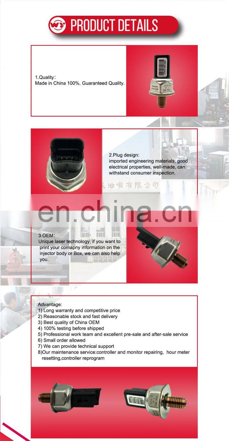 WEIYUAN Original Pressure Sensor Good Quality Auto fuel pressure sensor 55PP06-03