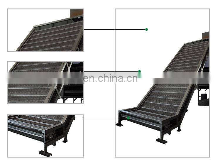 Hot sale industrial automatic stainless steel fruit belt conveyor machine price