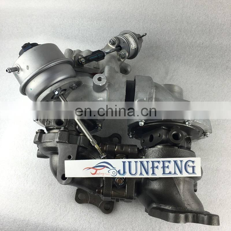 Twin Turbo SH01-13700 810356-0001 810357-0002 QH300540K turbochargerFOR Mazda CX5 6 2.2 BiTDI Bi turbo engine repair parts