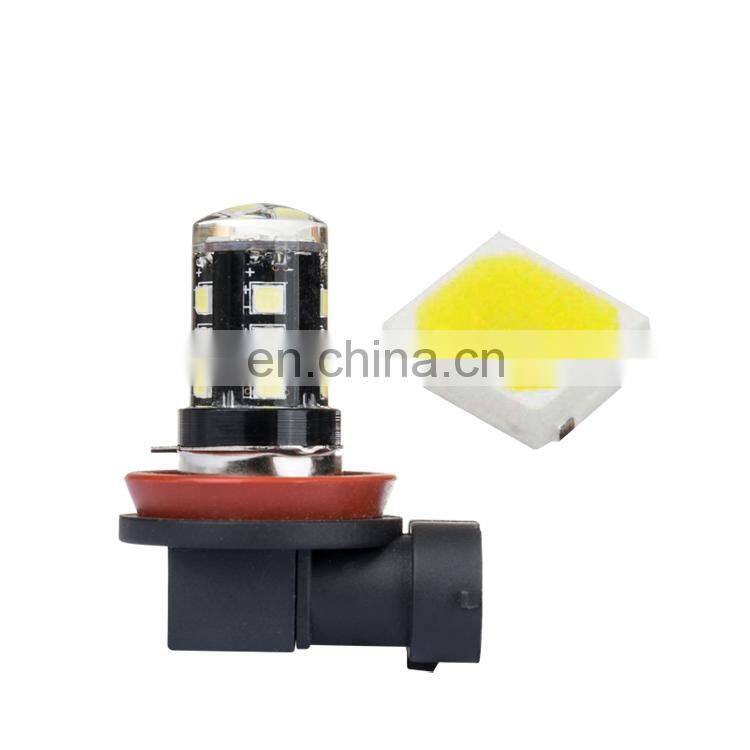 Good quality 15SMD 800lm Headlight Foglight Driving Light canbus auto led headlight h11 socket