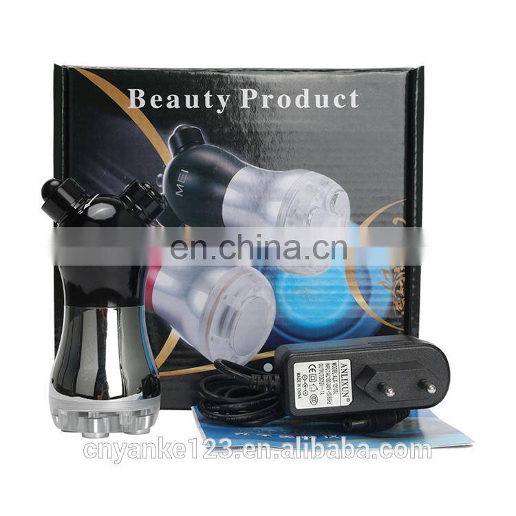 Handleheld Facial RF Radio Frequency No Needle Mesotherapy Mesoporation Skin Rejuvenation LED Photon Light Face Lift Massager