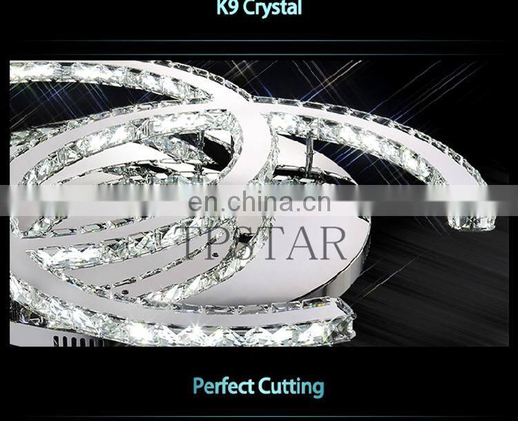 Modern home ceiling light fixture pendant light led crystal chandeliers lighting