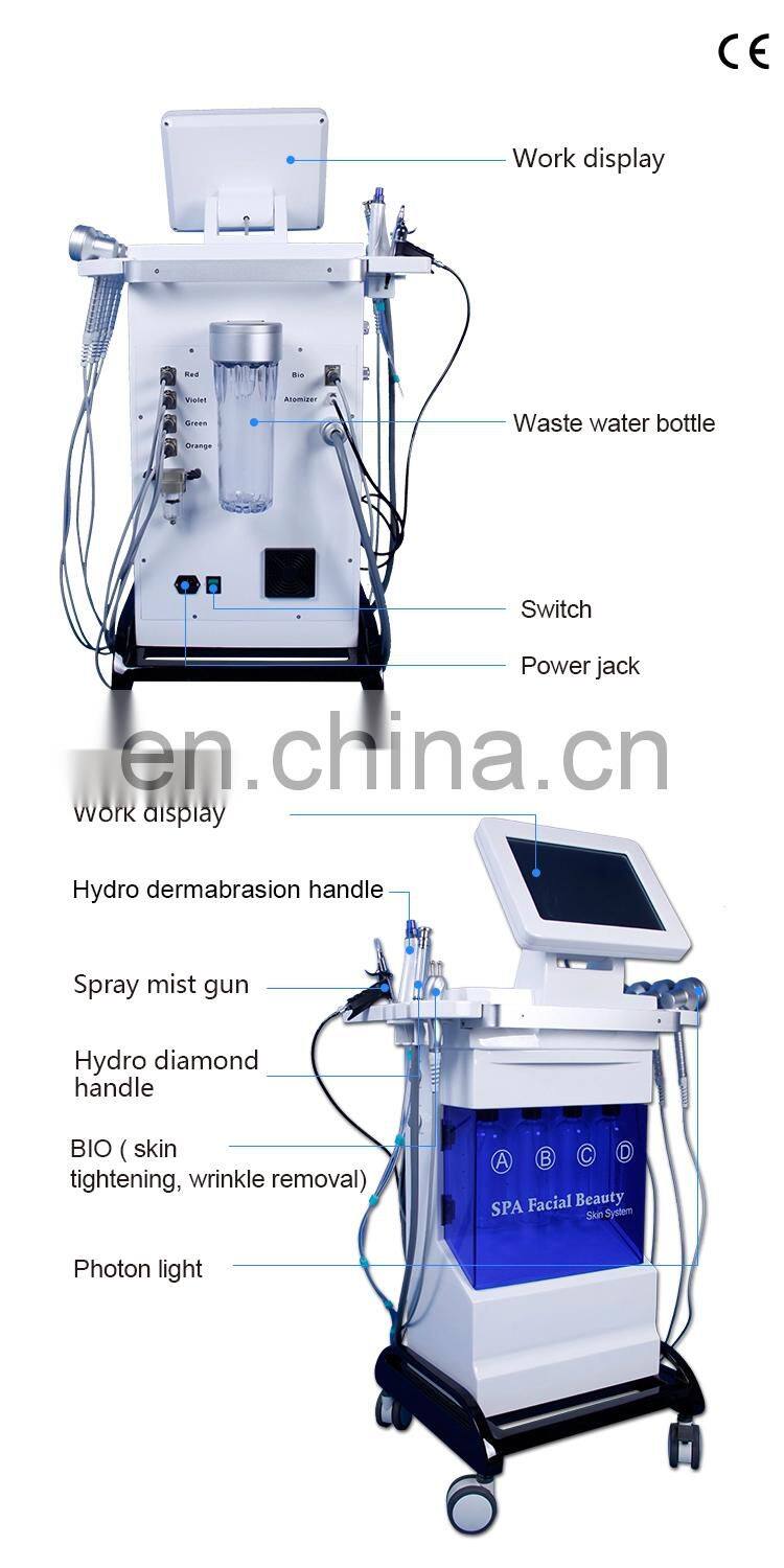 5 in 1 nano mist spray rf oxygen water spray face Beauty Machine for Spa