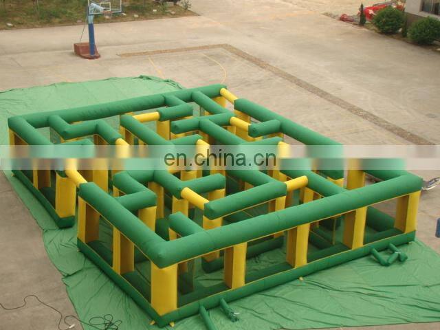 Factory Price Outdoor Large Game Toys Inflatable Labyrinth/Maze For Sale