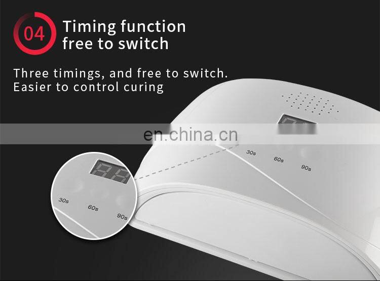 48w UV LED 48w PLUS new smart uv led nail Gel Dryer Nail Lamp