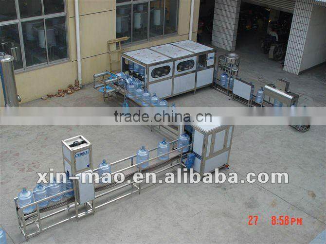 SUS 304 19l barreled pure water filling machine in hot sale