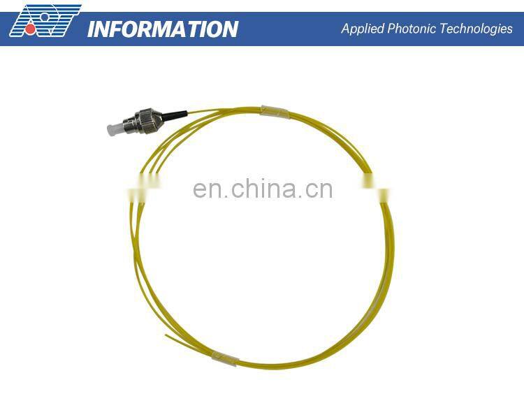 SC APC fiber optic pigtail used in optical cable TV network , and so on