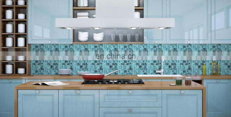JBN 300X300mm Mosaic Tiles Laminated Glass Mosaic in foshan