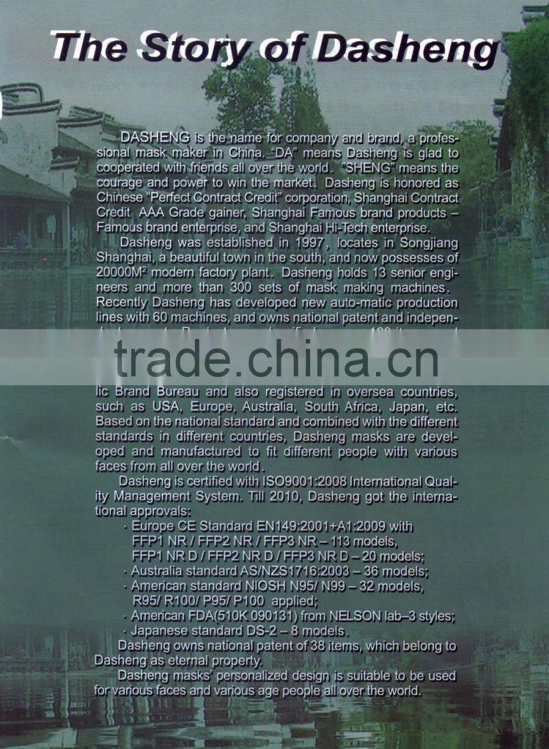 Net Surface Dust Mask DS DAC4N, APRROVED BY NR, GOGGLE, N95, N99, FDA , AS/NZS1716