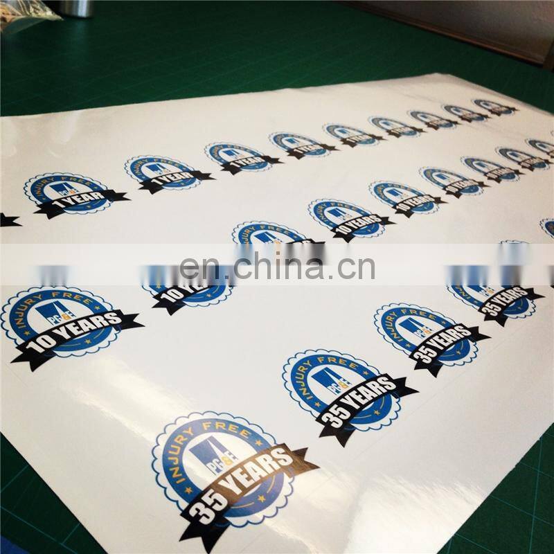 UTM420 Automatic pvc shrink label flatbed die cutting sheeting machine, Flat bed adhesive trademark label Cutter
