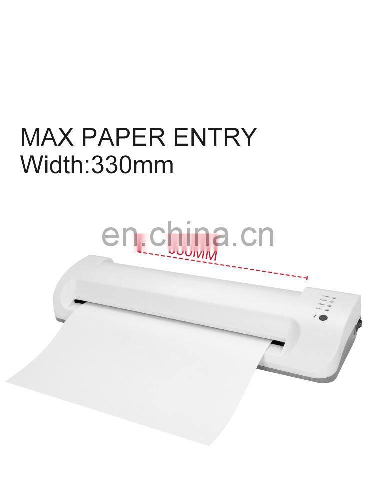 A3 A4 Photo PVC Card Laminating Machine Hot Cold Laminator Machine Home School Office Laminator Machine