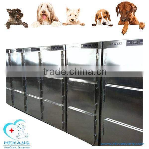 veterinary clinic stainless mortuary freezer