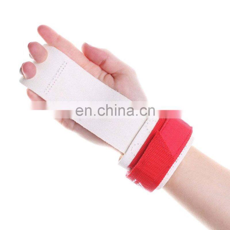 Custom logo wholesale price Weight lifting hand Grips CrossFit Gymnastics Palm Protector Gymnastics Leather workout Grip gloves