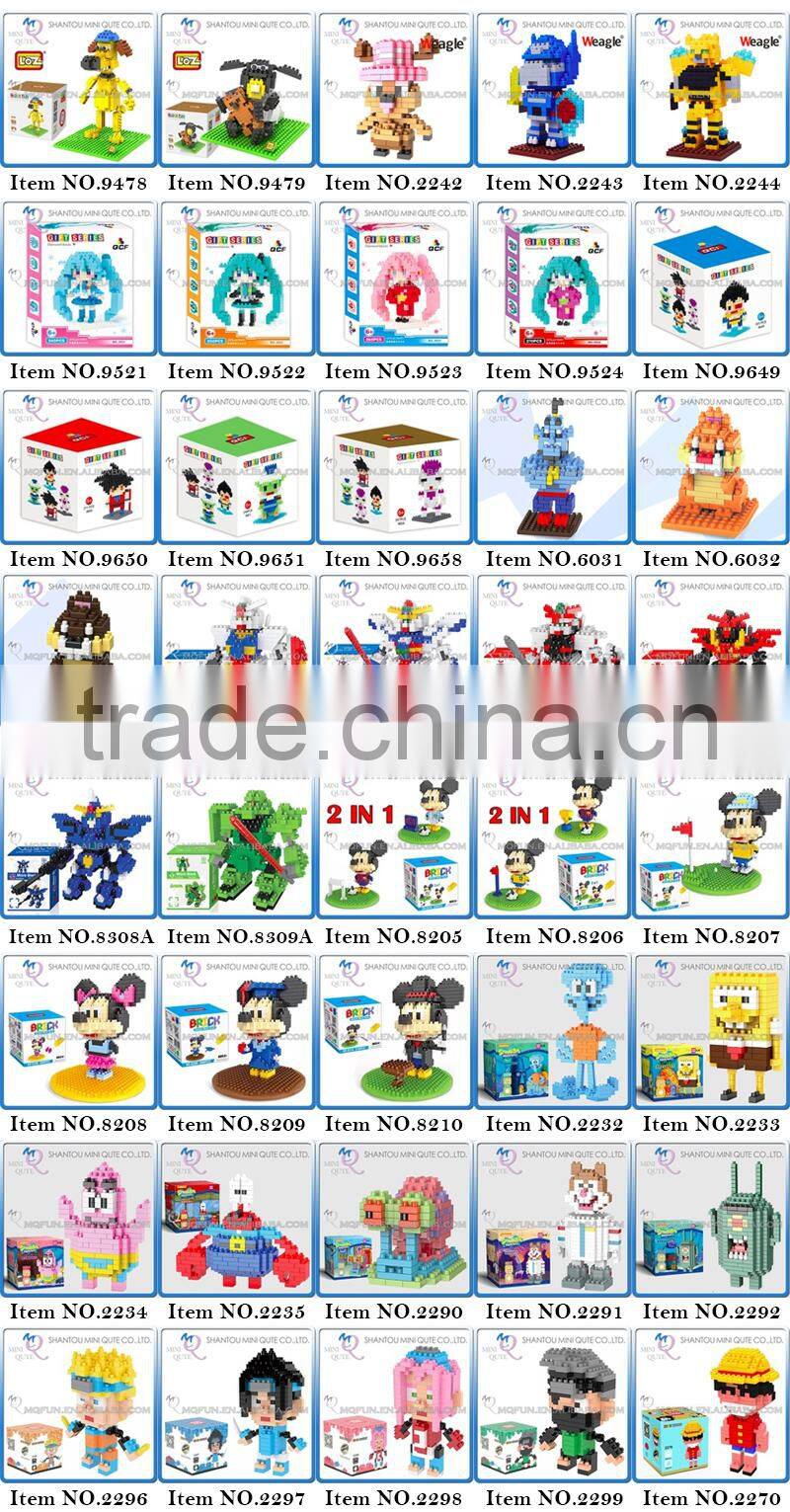 Mini Qute Over 500 styles loz diamond block gift for boy