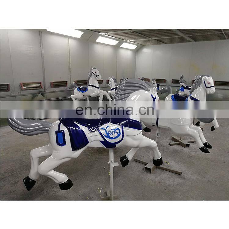 Top sale portable merry go round for park rides horse factory