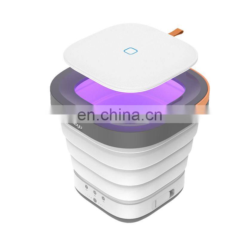 MOYU Folding Mini Washing Machine Household Portable Underwear Socks Portable Washing Machine
