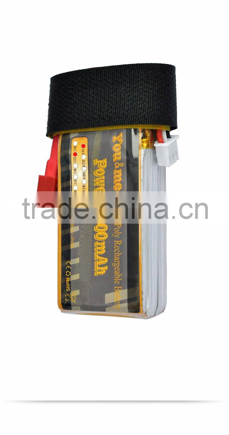 High Power Supply 11.1V 30C 1500mah 7.4v battery rechargeable batteries