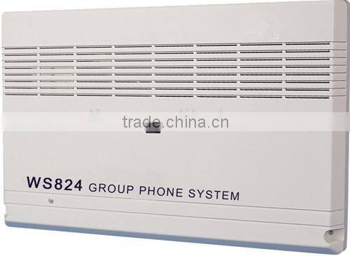 Central phone system WS824 series Co. line from 4-8 and Extensions from 16-64