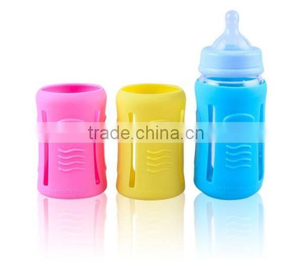 silicone milk bottle sleeve
