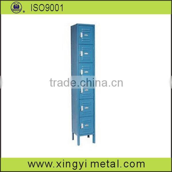 Popular professional 6 doors steel locker