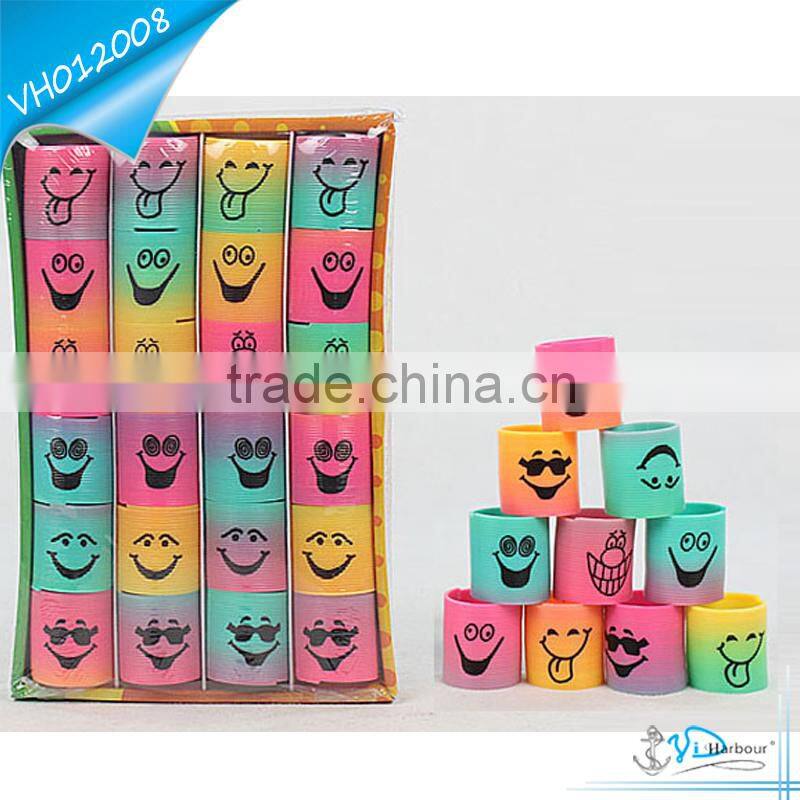 Hallween Toy Decoration Mni Rainbow Spring Toy