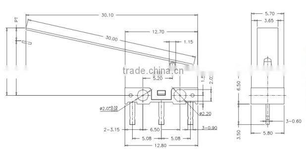T85 Micro Switch / 1A 125VC Micro Switch with UL Cul