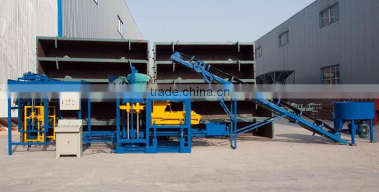 QT 4-25 Automatic Dirt Brick Making Machine,Automatic Earth Building Block Making Machine