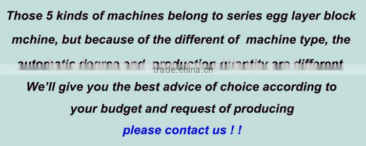 QT40-3a Egg Layer Moving Concrete litter block maker machine inusa