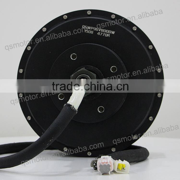 Customized QS 8000W 273 50H Extra/V3 Type E-Car Hub Motor