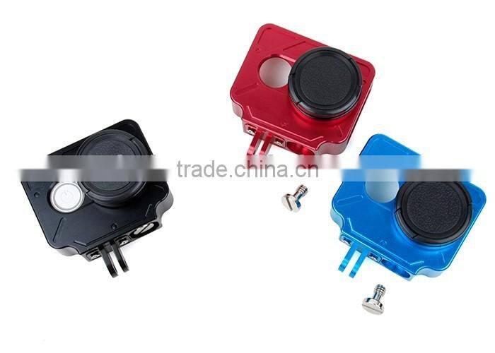 Xiaoyi Accessories Xiaoyi CNC Aluminium Protective Case Shell + 37mm UV Filter FOR Xiaomi Xiaoyi yi Camera