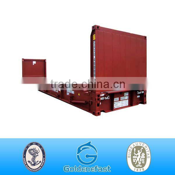 High quality 20ft manufacture flat rack container for sale