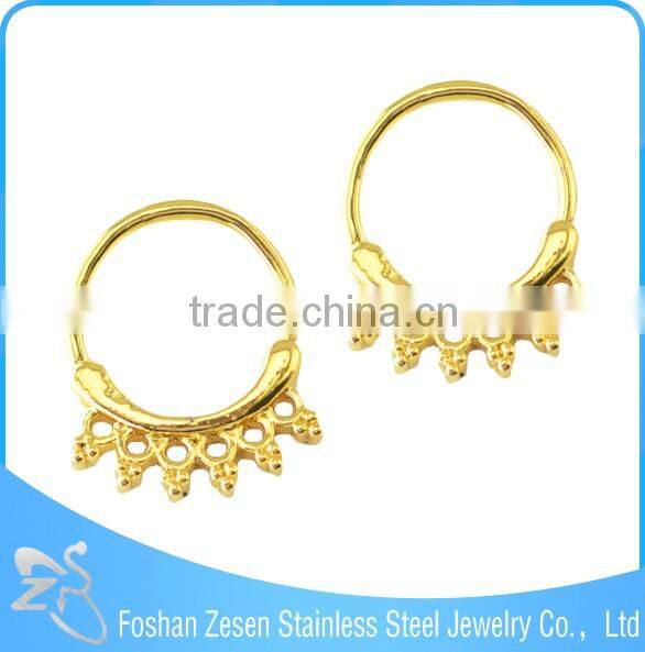 Fashion Nose Piercing Jewelry Setting Star Zircon Types Nose Piercing Jewelry