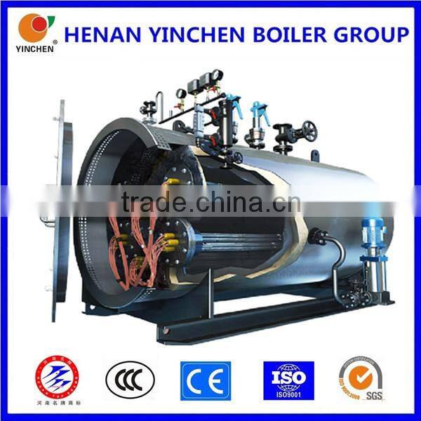 Rapid temperature raising 320 degree food industry coal fired thermal oil boiler