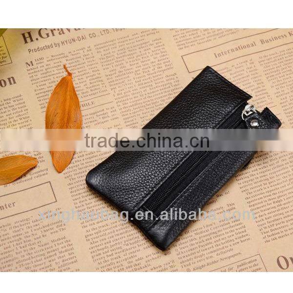 Cowhide leather bag high quality bag key holder 2014
