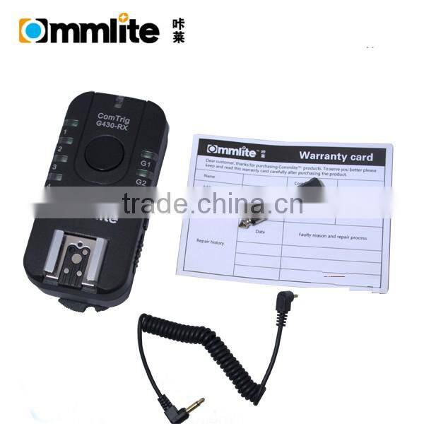 Commlite ComTrig multi-functional Grouping flash trigger receiver for Nikon for Pentax
