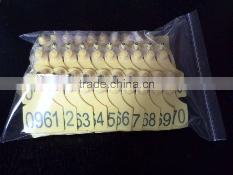 animal cow ear tag with TPU in H78mm W58mm)