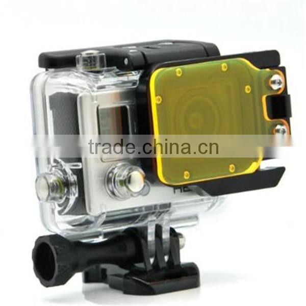 smatree for GoPro Hero 3 monopod Tripod Mount Adapter for Gopro Hero3 Hero2 HD Camera Holder Black Edition