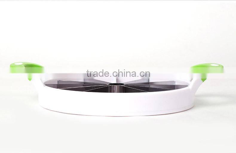 fruit tools 12 slices stainless steel melon Slicers watermelon cutter