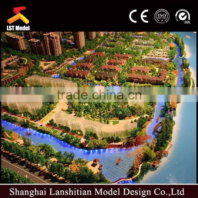 Architecture 3D model making / urban planning model
