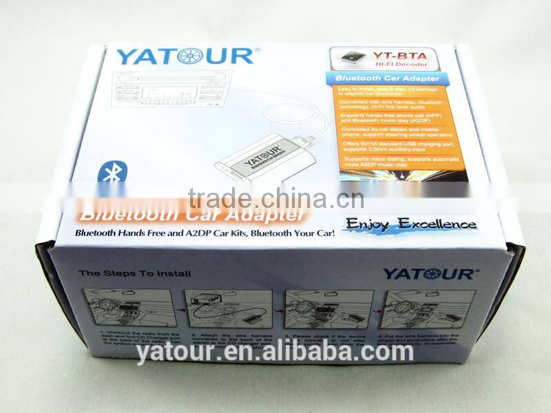 Yatour 2 in 1 bluetooth usb adapter &car audio interface for Honda Goldwing GL1800 MP3 AUX Bluetooth car kit