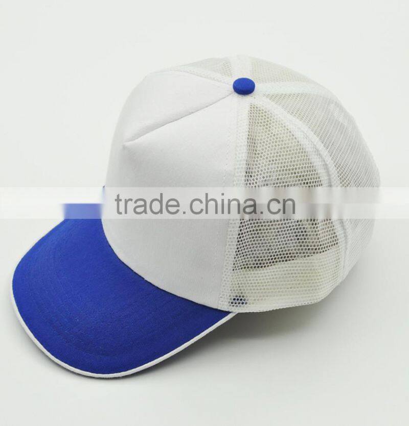 Orange OEM New Hot Unisex 5-panel Blank Custom Promotional Outdoor Sport Baseball cottonCap