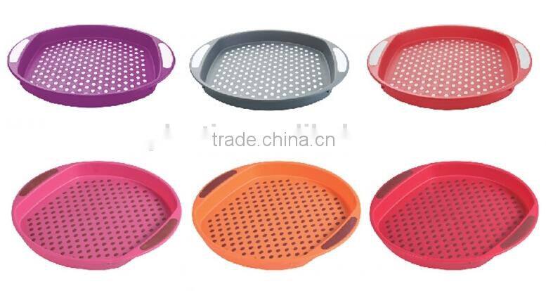 Plastic Round Trays and Fruit, beverage trays